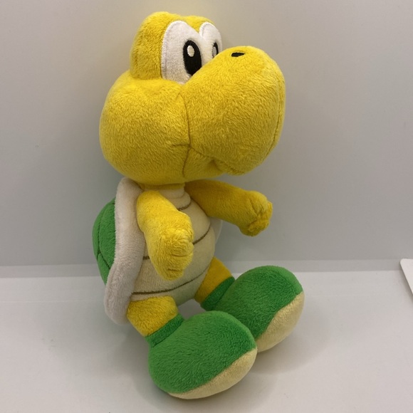 Super Mario Bros Plush Doll Koopa 7.5” Green Shell Stuffed Animal Toy - Picture 8 of 9